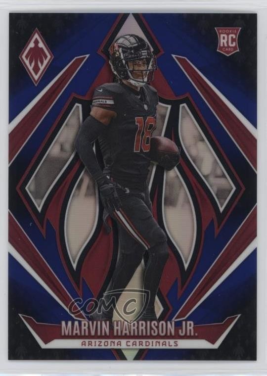 2024 Panini Phoenix Rookies Blue Fade /249 Marvin Harrison Jr #226 Rookie RC c6h