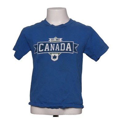 Allstyle Apparel & Activewear, T-shirt, Größe: 104, Blau, Baumwolle, Print #1oE