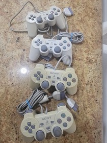 Sony PSOne PS1 SCPH-110 Controller  White TESTED Working. 