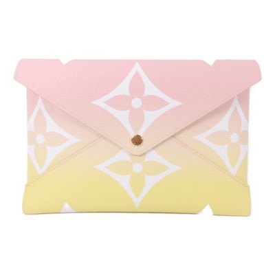 LOUIS VUITTON LV GHW Pochette Kirigami Clutch Bag M80377 Monogram Multicolor