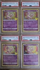 FOUR!! PSA 7 Mew Holo 11/25 Celebrations Pokemon TCG 🔥🔥❤️