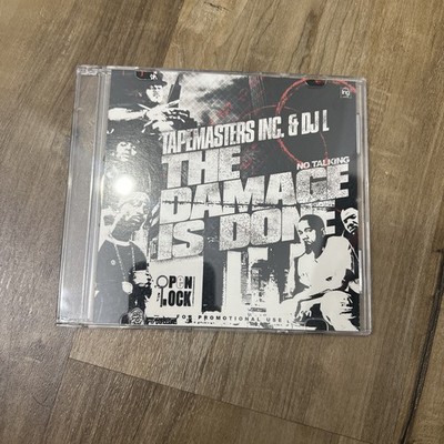 TAPEMASTERS INC. DJ L - THE DAMAGE IS DONE - HIP HOP RAP MIXTAPE MIX CD