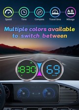 Gps Car Hud Digital Speedometer Overspeed Alarm Universal For All Vehicles Gps Car Hud Digital Speedometer Overspeed Alarm Universal For All Vehicles