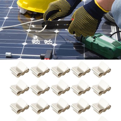 Kabelclips Sonnenkollektor Solarkabel-Organizer Solarpanel-Kabelclip Drahtclips