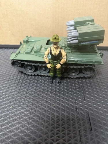 GI Joe 1983 Wolverine Tank Near Complete Vehicle Vintage Hasbro ARAH No Rope