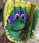 Remco Teenage Mutant Ninja Turtles Donatello Baseball Glove Vintage 1999 EUC