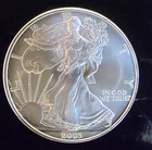 2003 American Eagle Toned Walking Liberty Bullion-0.999 Silver 1 Oz Coin 4g