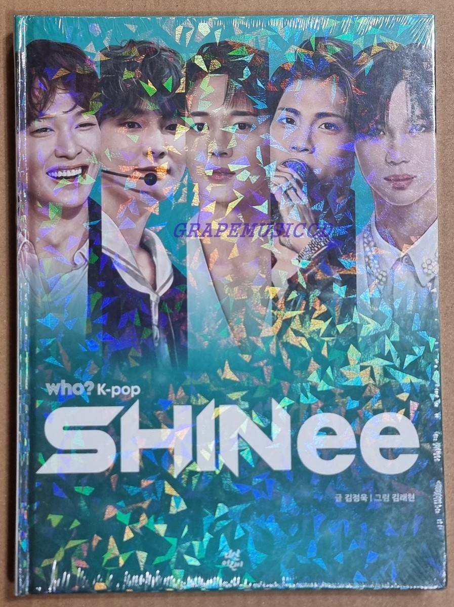 SHINEE Who? K-POP OFFICIAL KOREAN COMIC BOOK + DIY KEYRING NEW | eBay
