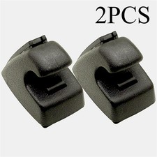 2pcs Black Sun Visor Support Clip Holder Hook For Gm Cadillac 15824912 2pcs Black Sun Visor Support Clip Holder Hook For Gm Cadillac 15824912