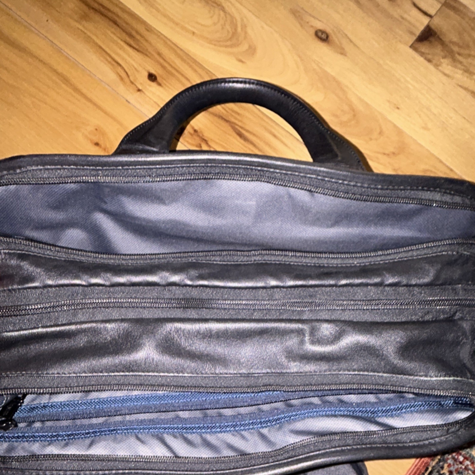 Tumi Black Briefcase/Document Case Adjustable Str… - image 10