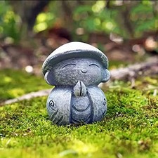 RemeeHi Jizo Set a cute and soothing small Jizo statue perfect for prayer and