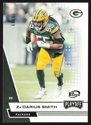 2020 Panini Playoff #161 Za'Darius Smith 1st Down #/99 SN
