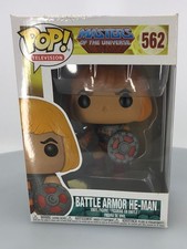Funko POP! He-Man with Battle Armor #562 DAMAGED BOX SEE PICS