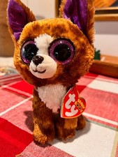 Ty Beanie Boos - DEXTER the Chihuahua Dog (6 Inch) NEW MWMTs Stuffed Animal Toy