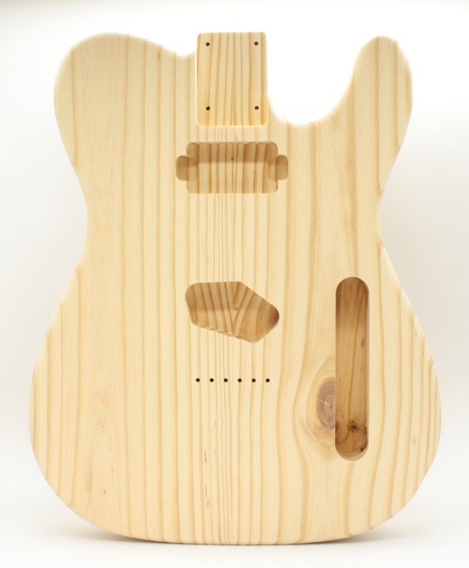 Pine Telecaster / Pine Top / Electric Guitar Body #321 / Made in USA