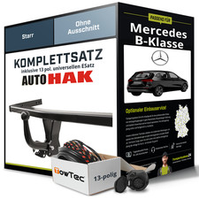 Anhängerkupplung starr für MERCEDES B-Klasse +E-Satz Kit Anhängerkupplung starr für MERCEDES B-Klasse +E-Satz Kit