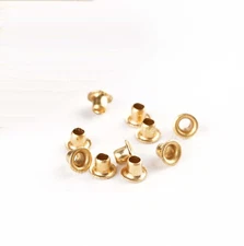 10pcs Copper Cam Rivet Eyelets for Zippo Lighter Repairs and Replacement Parts