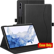 Multi-Angle Viewing Case for 11 Inch Samsung Galaxy Tab S7/S8 - FINTIE Black