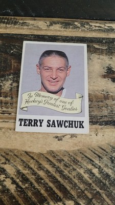 1970-71 O-Pee-Chee Terry Sawchuk Memorial #231 EX Vintage Hockey