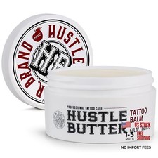 Hustle Butter Tattoo Aftercare 5oz Tattoo Balm, 5 Ounce Pack of 1 Tropical