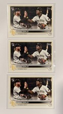 2022 Topps Update US113 Oneil Cruz 3 Count Rookie Debut Lot Pittsburgh Pirates