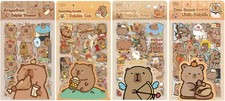 24 Sheets Cute Capybara Stickers for Girls Kawaii Stickers Waterproof Cartoon An
