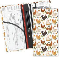 Leather Car Registration and Insurance Card Holder, Cute Car Accessories Vehicle