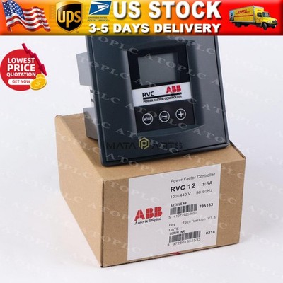 1PC ABB RVC-12 Power Factor Controller New Expeidted Shipping RVC-12/1-5A
