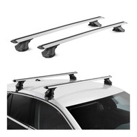DachträGer FüR Renault ScéNic III 2009-2016 Aluminium 2 StüCk 75 Kg TÜV Silber