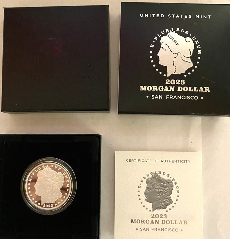 2023 (S) Morgan Silver Dollar Proof (23XF)