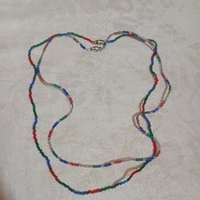 estate necklace. I am not a jeweler. so this is being sold as costume jewelry.