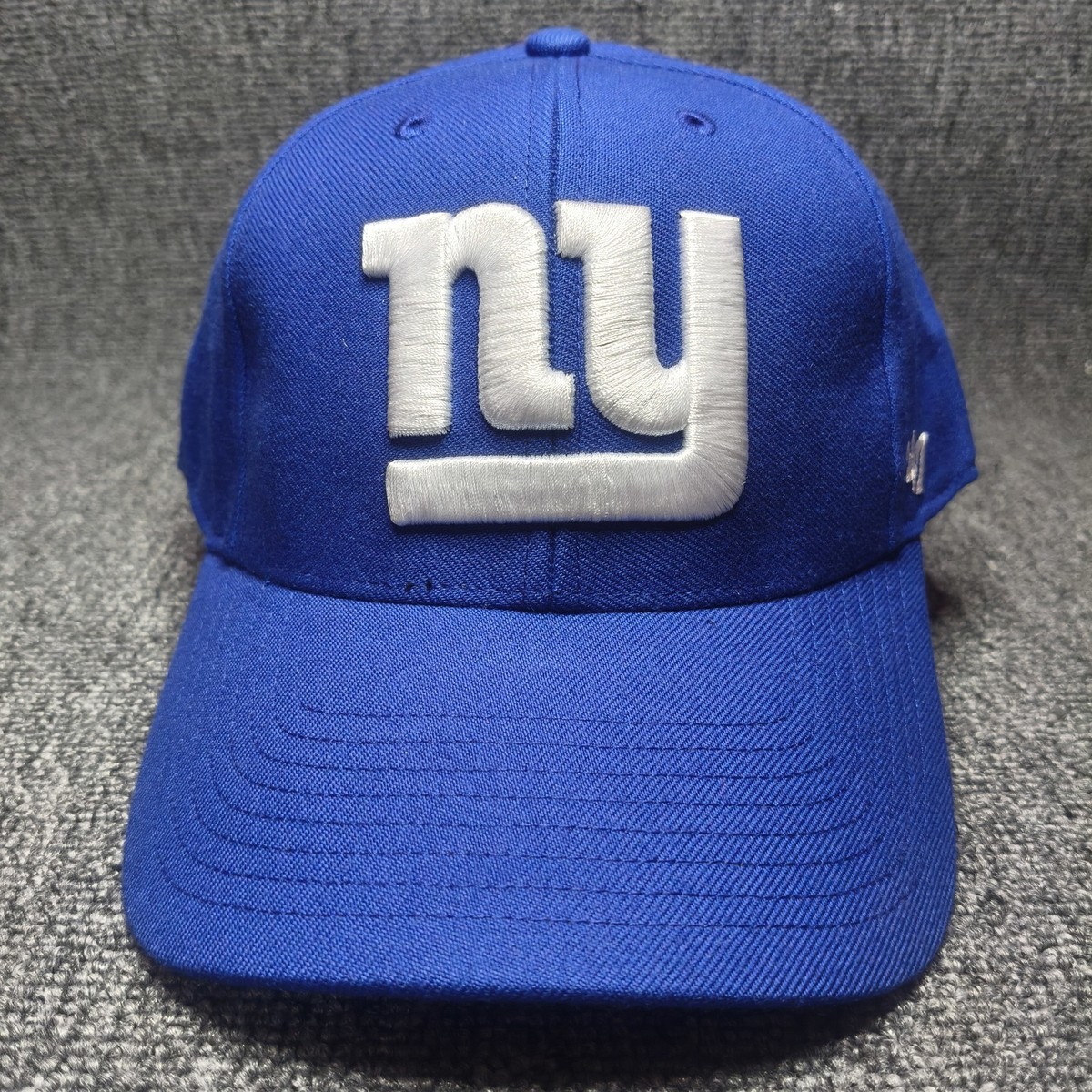 '47 Brand New York Giants NFL Royal Blue Adjustable Strapback Hat Cap NY Logo