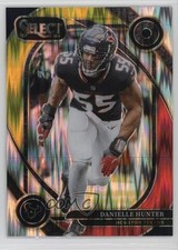 2024 Panini Select Club Level Red & Yellow Shock Prizm Danielle Hunter #243 1fa4