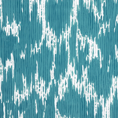 Thibaut 'Maverick' Fabric in Teal 1 Yd 10'' New