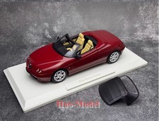 NOREV 1/18 Alfa Romeo spider Alloy Diecast Model Car Display birthday Gifts Red