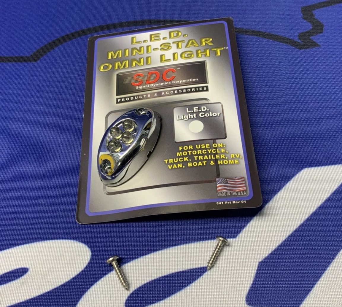 Signal Dynamics Led Mini-Star Omni Star Accent Lighting 4 Led Motorcycle 03234
