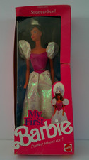 Vintage My First Barbie Doll #9944 Principessa più bella mai nuova con scatola originale