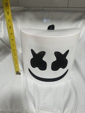 Marshmello Music Festival DJ Helmet Prop Costume Halloween Mask Rave Cosplay P1
