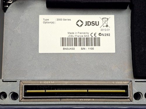 Viavi JDSU T-BERD 2000 Testplattform / Mainframe mit integriertem Leistungsmesser - Bild 9 von 20