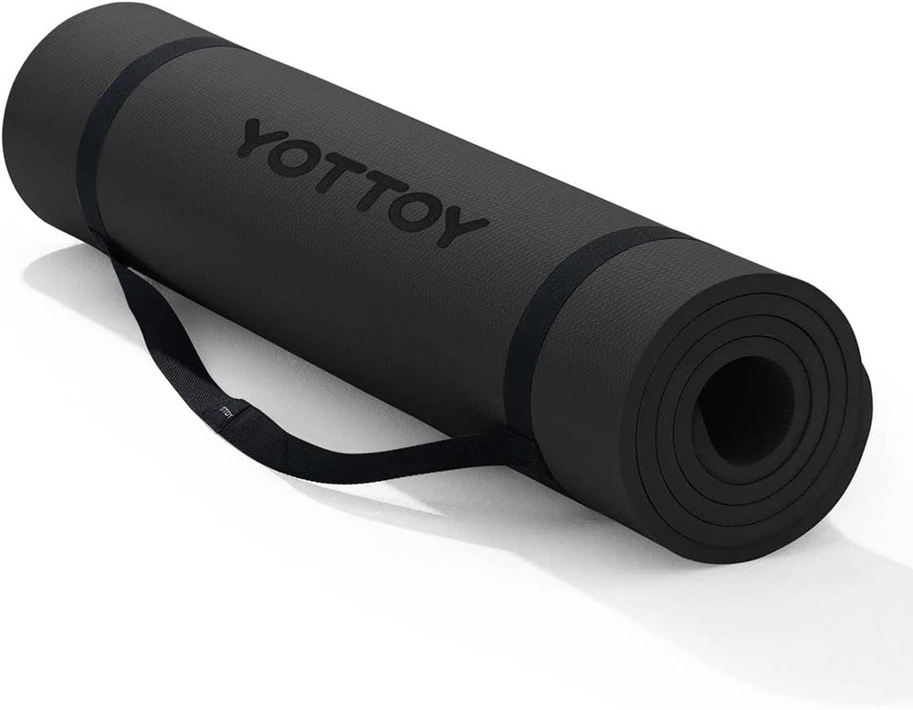 Yoga Mat,Extra Thick Yoga Mat (1/2Inch),Professional TPE Exercise Mat,Non-Slip W Yoga Mat,Extra Thick Yoga Mat (1/2Inch),Professional TPE Exercise Mat,Non-Slip W