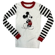 Hanna Andersson and Disney Kids size 12 Mickey Mouse Pajama Top Classic
