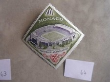 Briefmarke Monaco 1963  : Football Association, No.620, postfrisch