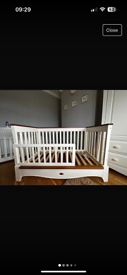 Boori Provence Convertible Plus Cotbed and Toddler Guard Rail