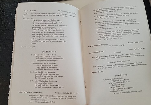THANKSGIVING and MEMORIAL SERVICE of the Class of 1949 HARVARD LAW SCHOOL4/1999 - Foto 3 di 5