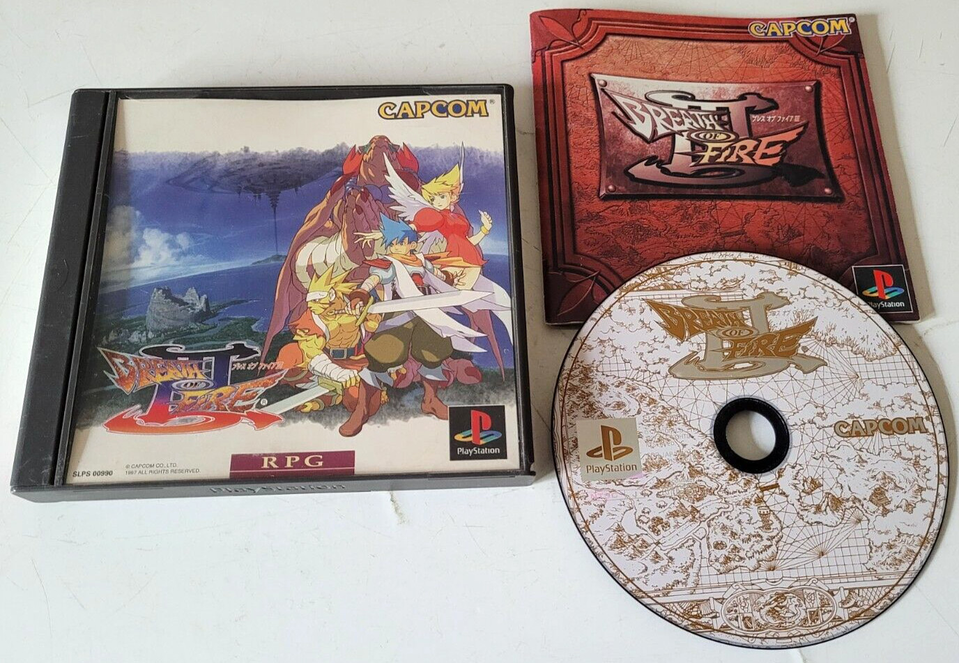 Breath Of Fire III - PlayStation 1 PS1 - NTSC-J JAPAN - Complet