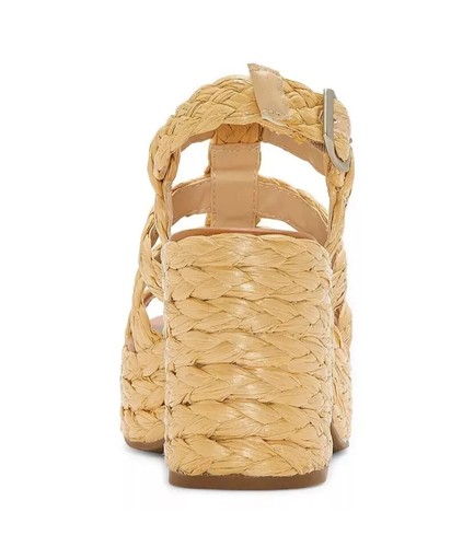 a.n.a - Womens Merlin Wedge Sandals, size: 9.5 , color: Natural - Picture 4 of 4