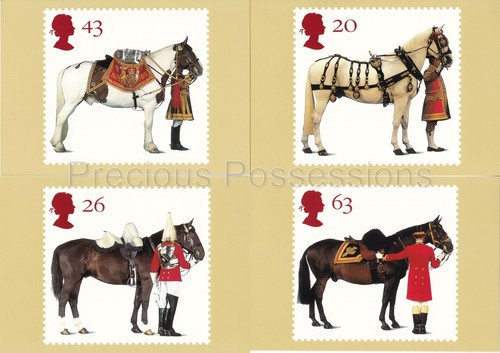 GB PHQ CARDS MINT NO. 189 1997 ALL THE QUEEN'S HORSES  - Picture 1 of 1