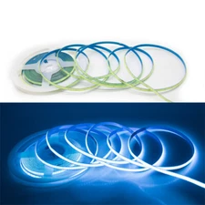 3mm Ultra Thin COB LED Strip Light 12-24V 384Leds/m Fine Linear Flexi LED Strip