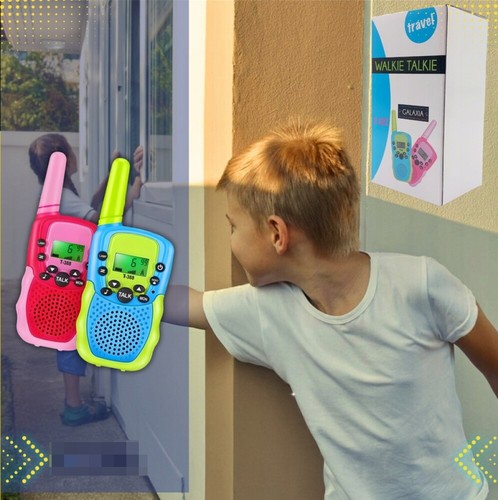 2X Walkie Talkie Set für Kinder 8Kanal Funkgerät LCD Funkgeräte Sprechfunkgeräte - Bild 10 von 22