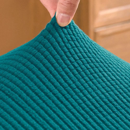 Cubierta de silla de computadora de oficina elástica giratoria protectora de asiento de trabajo de escritorio - Imagen 9 de 37